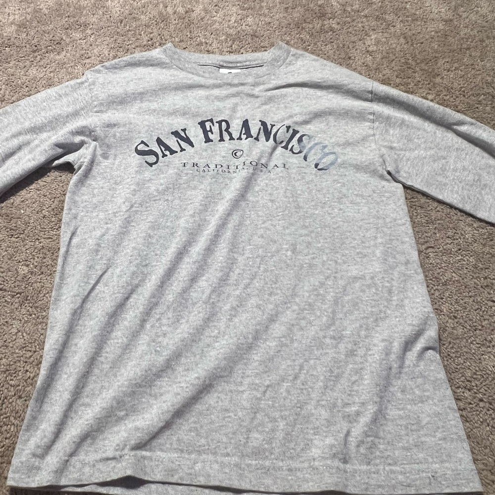San Francisco Grey Long Sleeve
